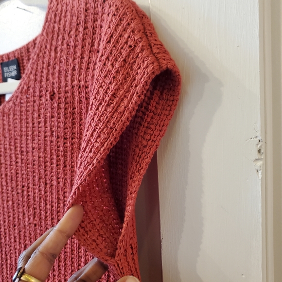 Eileen Fisher knit sleeveless top - Picture 3 of 6